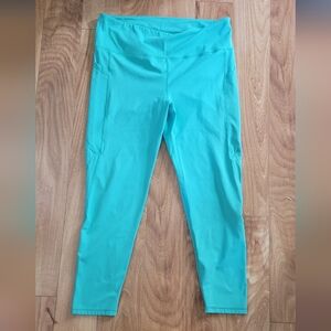 LAST DAY - 10/19/2025 Full Length Teal Athletic Leggings
